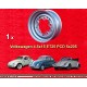 1 cerchio OE 4.5x15 5x205 Volkswagen VW 1950-67 4.5x15  PCD 5x205  ET25  ABE  silver.D silver