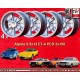1 Stk Felge Renault A110 5.5x13 ET24 3x150 silver A110,R12, R15, R16, R17