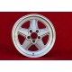 4 wheels Penta 8x16 5x112 Mercedes R107 1986-89 silver/diamond cut