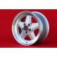 4 Felgen Penta 8x16 5x112 Mercedes R107 1986-89 silver/diamond cut
