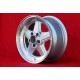 1 jante Penta 8x16 5x112 Mercedes R107 1986-89 silver/diamond cut