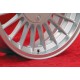 1 wheel Alpina 8x18 5x120 BMW serie 5 E39 silver/black