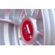 1 jante Alpine 5x13 3x150 Renault R8 R10 R12 Dauphine Ondine Floride Caravelle silver