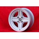 4 llantas RS 7x15 4x108 Ford Escort Mk1-2 Capri Cortina black/diamond cut