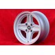 4 llantas RS 7x15 4x108 Ford Escort Mk1-2 Capri Cortina black/diamond cut