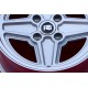 4 cerchi RS 7x15 4x108 Ford Escort Mk1-2 Capri Cortina black/diamond cut