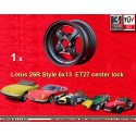 1 Felge 26R 6x13 Central Lock Lotus Elan  Elan Elan Sprint Elan +2 Europe black