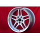 1 wheel M-Parallel 9.5x18 5x120 BMW s5 E28 E34 E39 E60 E61 s6 E24 s7 E23 E32 E38 silver/diamond cut