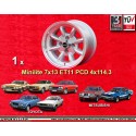 1 Felge Minilite 7x13 4x114.3 Toyota Datsun Nissan Mitsubishi    Datsun 510 Bluebird 1200 1600 Toyota AE86 Levin Trueno 