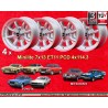 1 Felge Beetle 4x15 5x205 Volkswagen BMW Opel VW  VW 1950-67 4X15  PCD 5x205  ET19  silver-1. silver