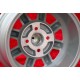 1 cerchio Minilite 7x13 4x114.3 Toyota Datsun Nissan Mazda Mitsubishi Toyota AE86 Levin Trueno Celica TA22 RA28 RA40 Dat