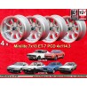 4 jantes Minilite 7x13 4x114.3 Toyota Datsun Nissan Mitsubishi    Datsun 240Z 260Z 280Z 180B Mitsubishi Lancer Galant RW
