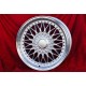 1 wheel RC90 7.5x17 5x108 Volvo Volvo 140 160 240 260 740 760 780 940 960 silver/diamond cut
