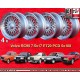 4 jantes RC90 7.5x17 5x108 Volvo Volvo 140 160 240 260 740 760 780 940 960 silver/diamond cut