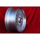 4 cerchi RC90 7.5x17 5x108 Volvo Volvo 140 160 240 260 740 760 780 940 960 silver/diamond cut