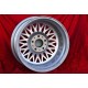 4 cerchi RC90 7.5x17 5x108 Volvo Volvo 140 160 240 260 740 760 780 940 960 silver/diamond cut