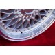 4 jantes RC90 7.5x17 5x108 Volvo Volvo 140 160 240 260 740 760 780 940 960 silver/diamond cut
