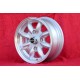 1 jante Minilite 5.5x13 4x110 Toyota Mazda Toyota Corolla KE10/20 Mazda 616 818 RX-2 RX-3 RX-7 323 626 929  silver/diamo