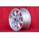 4 wheels Minilite 5.5x13 4x110 Toyota Mazda Toyota Corolla KE10/20 Mazda 616 818 RX-2 RX-3 RX-7 323 626 929  silver/diam