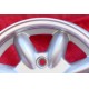 4 llantas Minilite 5.5x13 4x110 Toyota Mazda Toyota Corolla KE10/20 Mazda 616 818 RX-2 RX-3 RX-7 323 626 929  silver/dia