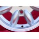 4 jantes Minilite 5.5x13 4x110 Toyota Mazda Toyota Corolla KE10/20 Mazda 616 818 RX-2 RX-3 RX-7 323 626 929  silver/diam