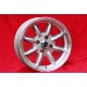 1 llanta Minilite 8x15 4x100 BMW 1502-2002 1500-2000tii 2000C CA CS 3 E21 E30 silver/diamond cut