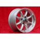 1 jante Minilite 8x15 4x100 BMW 1502-2002 1500-2000tii 2000C CA CS 3 E21 E30 silver/diamond cut