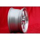1 wheel Minilite 8x15 4x100 BMW 1502-2002 1500-2000tii 2000C CA CS 3 E21 E30 silver/diamond cut