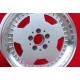 1 wheel Aero 3 8x17 5x112 Mercedes 107 108 109 116 123 126 129  silver/diamond cut