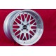 1 Felge BBS Le Mans 10x17 4x100 BMW BMW 3 series E30 silver/diamond cut lip