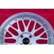 1 Felge BBS Le Mans 7.5x17 4x100 BMW BMW 3 series E30 silver/diamond cut lip