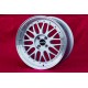 1 wheel BBS Le Mans 8.5x17 4x100 BMW BMW 3 series E30 silver/diamond cut lip
