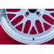 1 cerchio BBS Le Mans 8.5x17 4x100 BMW BMW 3 series E30 silver/diamond cut lip