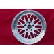 1 Felge BBS Le Mans 10x17 5x120 BMW BMW M3 E30 5s E28 E34 E39 E61 7s E32 E38  8s E31 silver/diamond cut lip