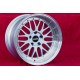 1 llanta BBS Le Mans 10x17 5x112 Mercedes Mercedes R129 500E W124 silver/diamond cut lip