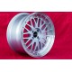 4 wheels BBS Le Mans 7.5x17 + 8.5x17 4x100 BMW BMW 3 series E30