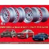 4 llantas BBS Le Mans 8.5x17 + 10x17 4x100 BMW E30  E30 3 series 
