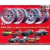 4 jantes BBS Le Mans 8.5x18 + 9.5x18 5x120 BMW E34  E34 E39 5s E32 E38 7s E31 8s 