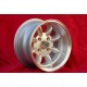 Felge Mini Minilite 7x13 ET-7 4x101.6 silver/diamond cut Mini Mk1-3