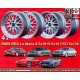 4 wheels BBS Le Mans 8.5x18 + 9.5x18 5x120 BMW E36  E36 E46 Z3 Z4 series 3 