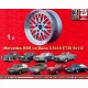 1 llanta BBS Le Mans 8.5x18 5x112 Mercedes Mercedes  W124 W201 silver/diamond cut lip