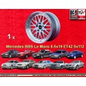 1 llanta BBS Le Mans 8.5x19 5x112 Audi Mercedes 124  124 129 140 201 202 203 204 207 208 209 210 211 212 170 171 172 HO 