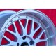 1 Felge BBS Le Mans 9.5x18 5x120 BMW BMW 5s E34 E39 7s E32 E38 8s E31 silver/diamond cut lip