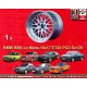 1 llanta BBS Le Mans 10x17 5x120 BMW E34  E34 E28 E39 E61 5s E32 E38 7s E31 8s M3 E30  silver/diamond cut lip