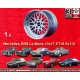 1 jante BBS Le Mans 10x17 5x112 Mercedes Mercedes R129 500E W124 silver/diamond cut lip