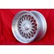 1 llanta RC90 8.5x17 5x112 Mercedes 123  123 108 109 116 107 126 silver/diamond cut