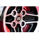 4 llantas RS 7.5x15 4x108 Ford Escort Mk1-2 Capri Cortina black/diamond cut