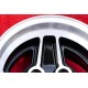 4 cerchi RS 7.5x15 4x108 Ford Escort Mk1-2 Capri Cortina black/diamond cut