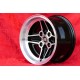 1 jante RS 7.5x15 4x108 Ford Escort Mk1-2 Capri Cortina black/diamond cut