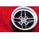 1 llanta RS 7.5x15 4x108 Ford Escort Mk1-2 Capri Cortina black/diamond cut